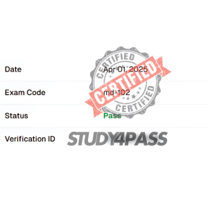 Exam Success Proof 6