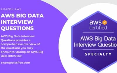 The Ultimate Guide to AWS Big Data Interview Questions