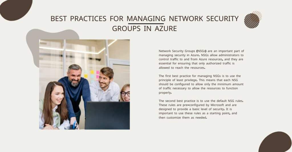 What is Network Security Group In Azure