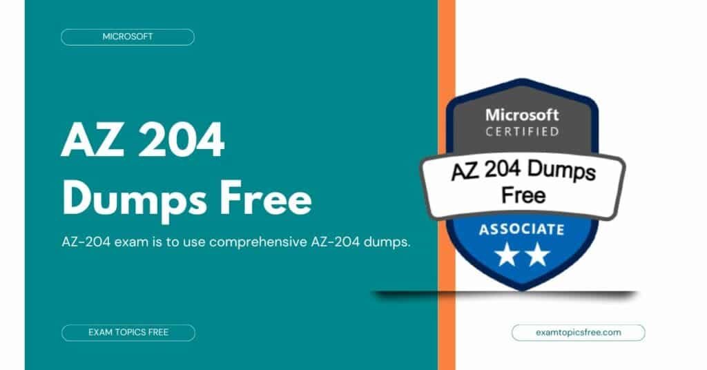 AZ 204 Dumps Free
