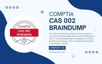 How CAS 002 Braindump Can Boost Your Certification Journey