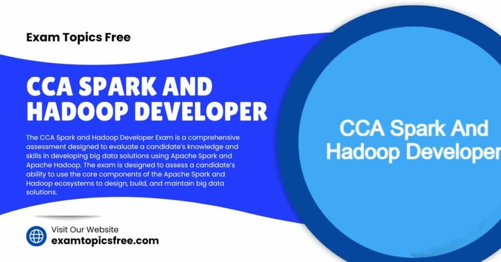 CCA Spark And Hadoop Developer