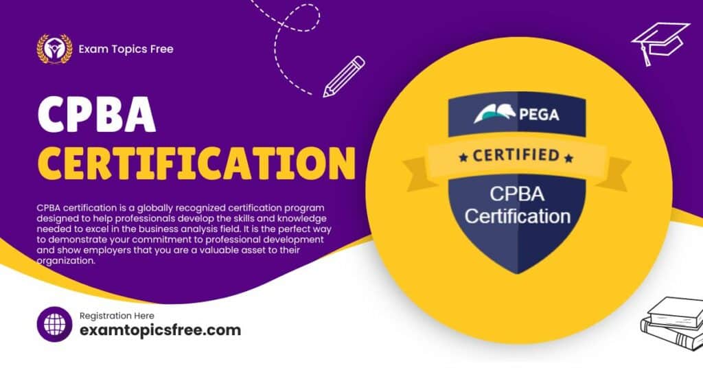 CPBA Certification