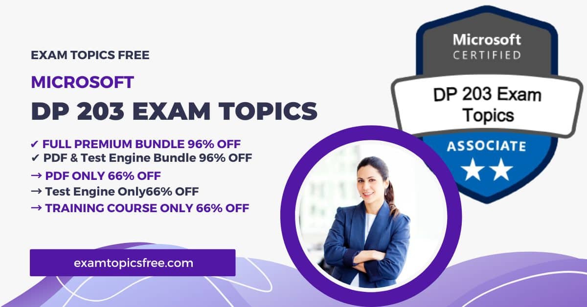 DP 203 Exam Topics Free How To Ace The Azure Data Engineer