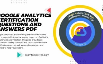 Top Google Analytics Certification Questions And Answers PDF