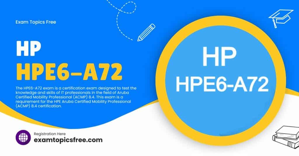 HPE6-A72