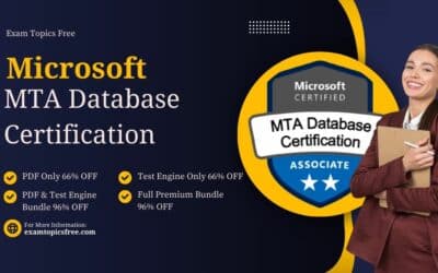 MTA Database Certification Can Boost Your Career in the IT Industry