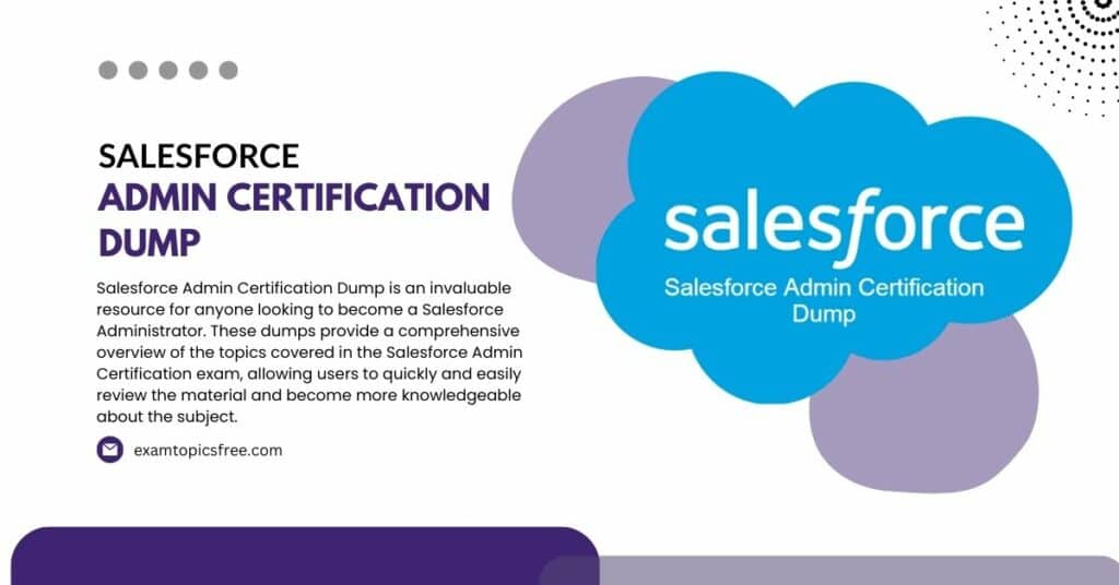 Salesforce Admin Certification Dump