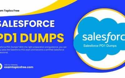 Learning from Salesforce PD1 Dumps Preparation the Exam