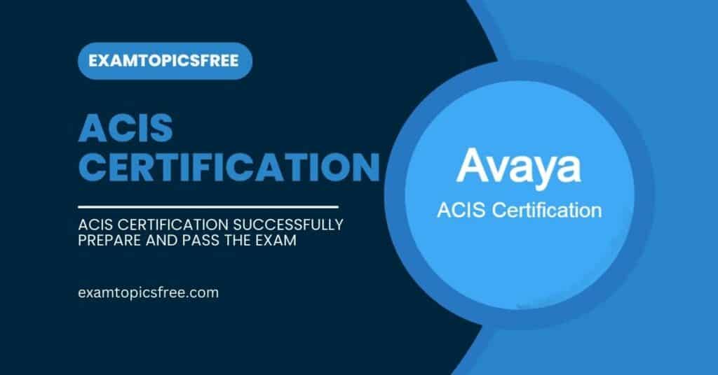 ACIS Certification