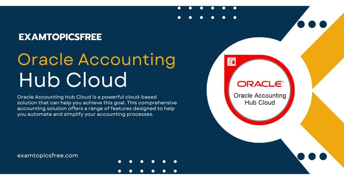 Oracle Accounting Hub Cloud