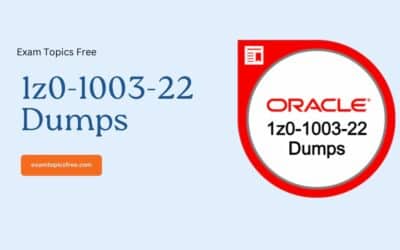 How 1z0-1003-22 Dumps Can Boost Your Career in Oracle Applications