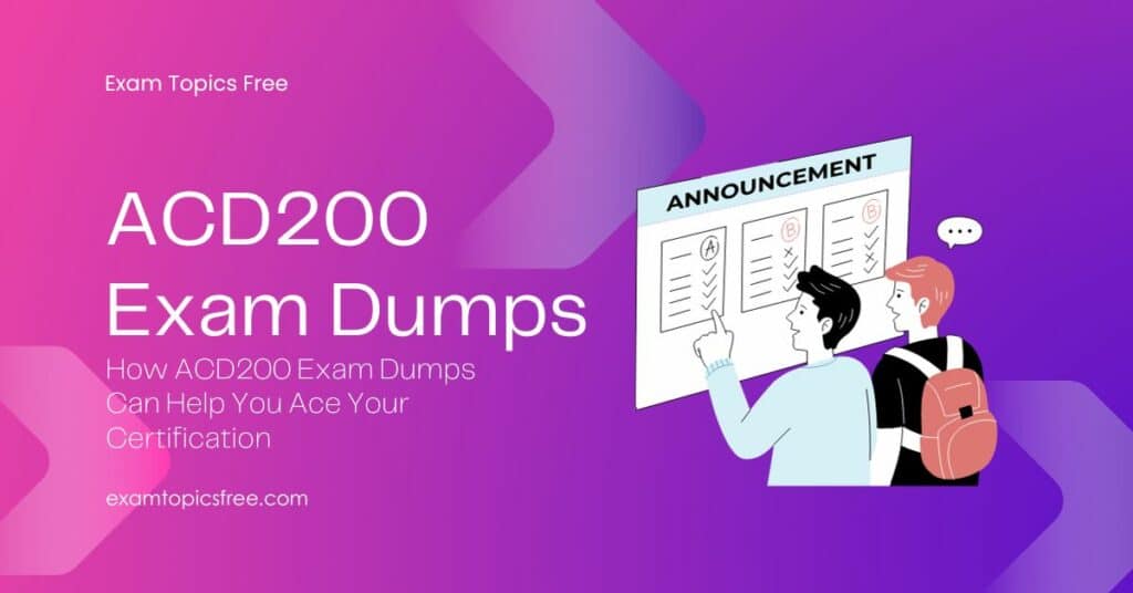 ACD200 Exam Dumps