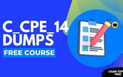 How C_CPE_14 Dumps Can Boost Your Certification Success