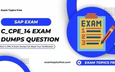 How C_CPE_14 Exam Dumps Can Boost Free Your Certification