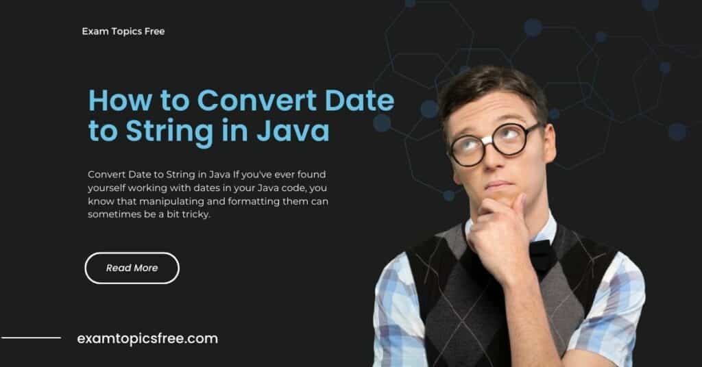 Convert Date to String in Java