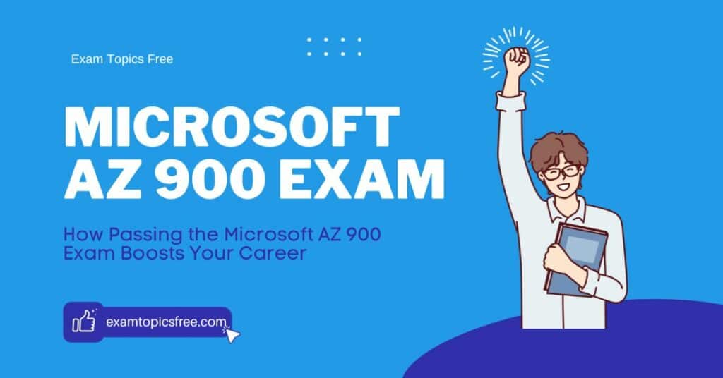 Microsoft AZ 900 Exam