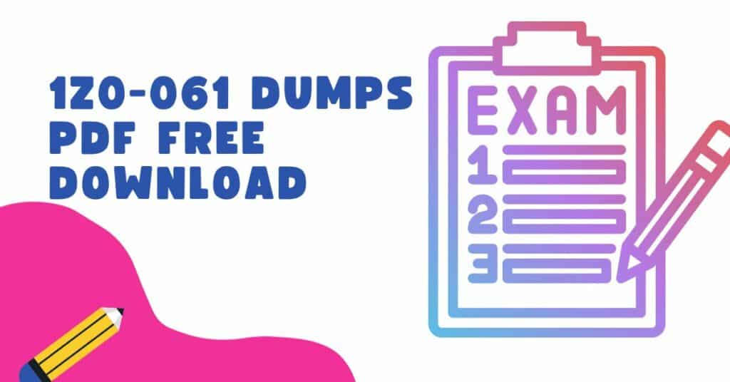 1z0-061 Dumps PDF Free Download