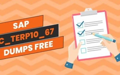 How C_TERP10_67 Dumps Can Help You Pass Your SAP Exam