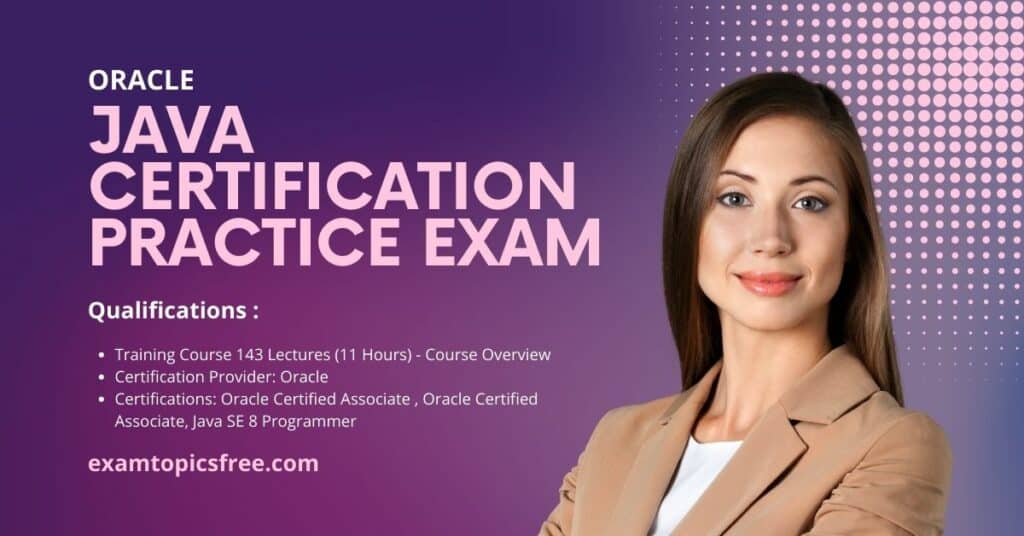 Java Certification Practice Exam