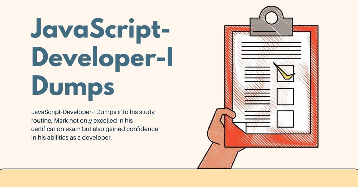 How (JavaScript-Developer-I Dumps) Can Boost Your Career