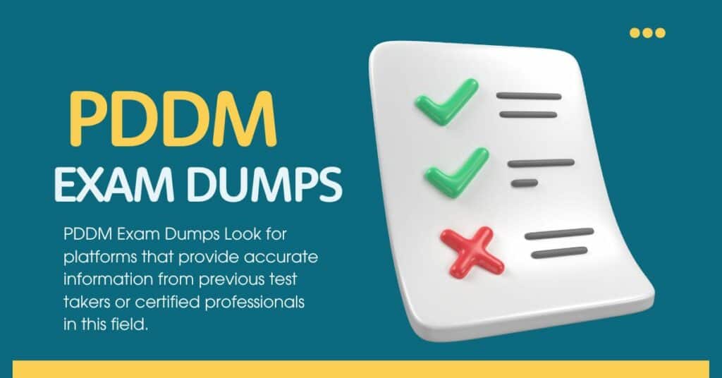 PDDM Exam Dumps
