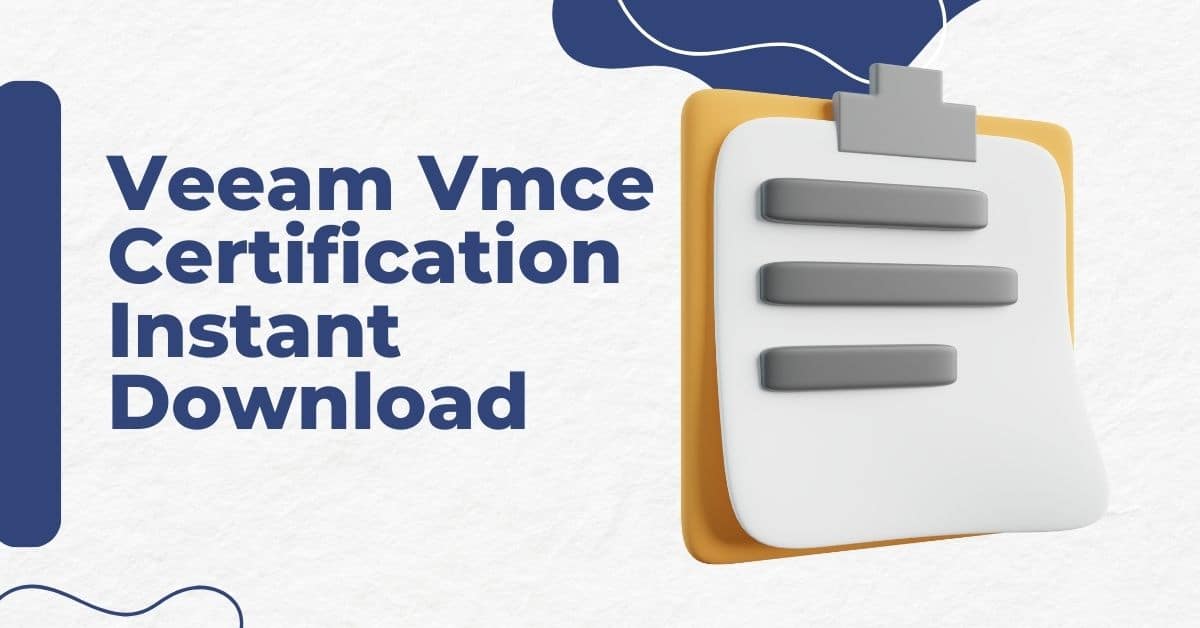 Veeam Vmce