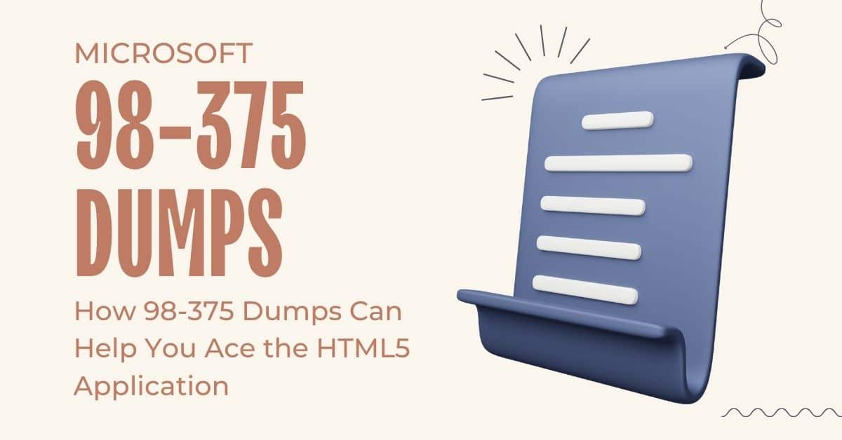 98-375 Dumps