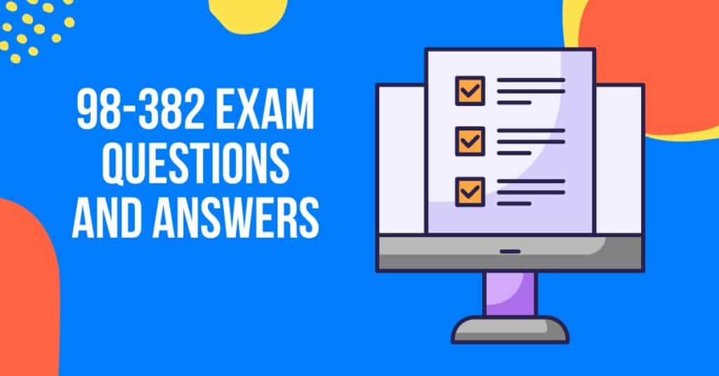 98-382 Exam Questions