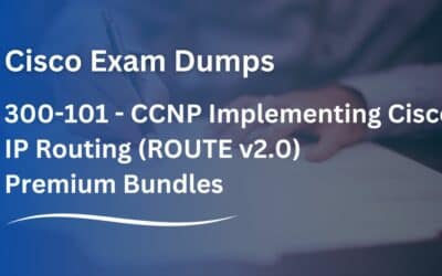 How CCNP Route 300-101 Dumps PDF Boosts Your Confidence