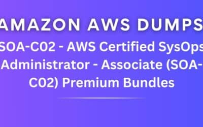 How SOA-C02 Dumps Can Boost Your AWS Certification Journey