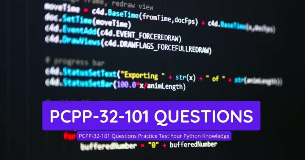 PCPP-32-101 Questions