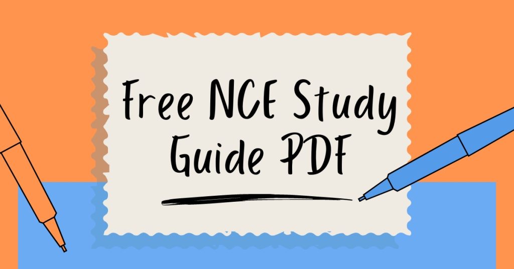 Free NCE Study Guide PDF Improve Your Knowledge and Confidence